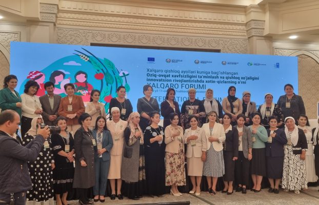 Dünya Kadın Çiftçiler Günü’nde Özbekistan’da Türkiye’deki Organik Tarımı anlattık
